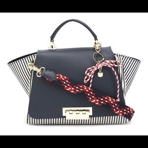 Zac Zac Posen EARTHA ICONIC SOFT STRIPED CANVAS